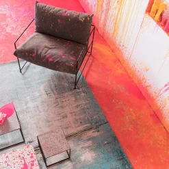 Dywany*KARE Design Dywan Abstract 170x240 Cm Niebieski