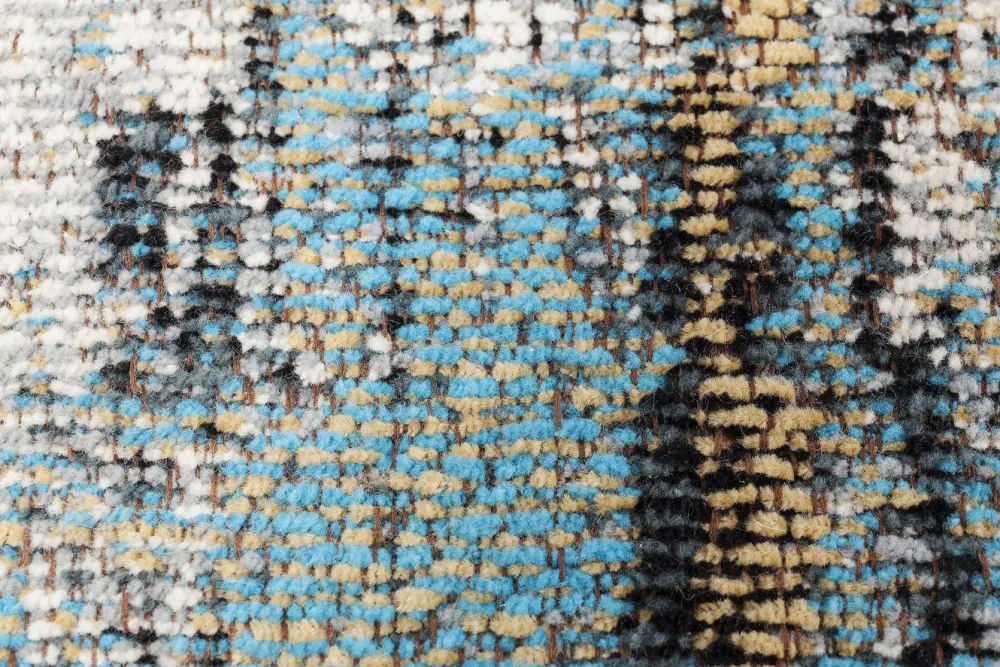 Dywany*KARE Design Dywan Abstract 300x200 Cm Niebieski