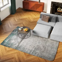 Dywany*KARE Design Dywan Abstract 300x200 Cm Niebieski