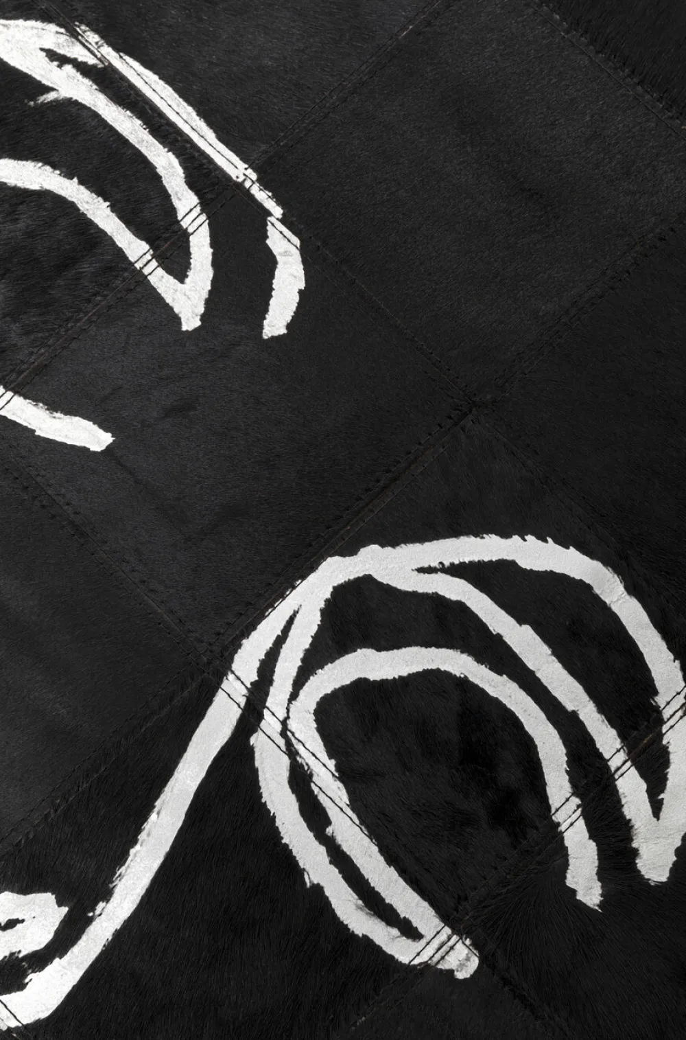 Dywany*KARE Design Dywan Art Faces 170x240 Cm - Skóra Naturalna