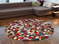 Dywany*KARE Design Dywan Circle Ø150 Cm Kolorowy