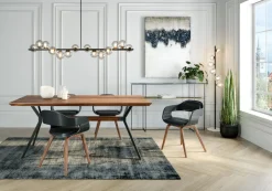 Dywany*KARE Design Dywan Cosy Rocky 300x200 Cm Czarny