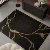 Dywany*KARE Design Dywan Do Salonu Prostokątny Skórzany W Kolorze Czarnym 170x240 Cm