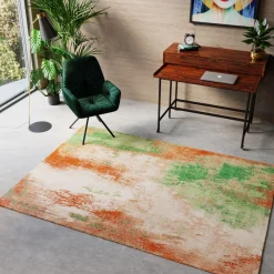 Dywany*KARE Design Dywan Downtown 240x170 Cm Zielony