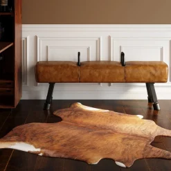 Dywany*KARE Design Dywan Hide 190x150 Cm Brązowo-biały