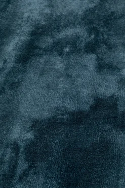 Dywany*KARE Design Dywan Mały Niebieski Wiskoza I Bawełna 80x150 Cm