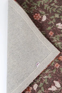 Dywany*KARE Design Dywan Oriental Rose Grey 170x240 Cm Kwiaty