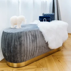 Dywany*KARE Design Dywan - Skóra Owcza Heidi 85x65 Cm Biała