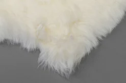 Dywany*KARE Design Dywan - Skóra Owcza Heidi 85x65 Cm Biała