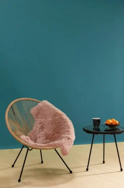 Dywany*KARE Design Dywan - Skóra Owcza Heidi 85x65 Cm Różowa