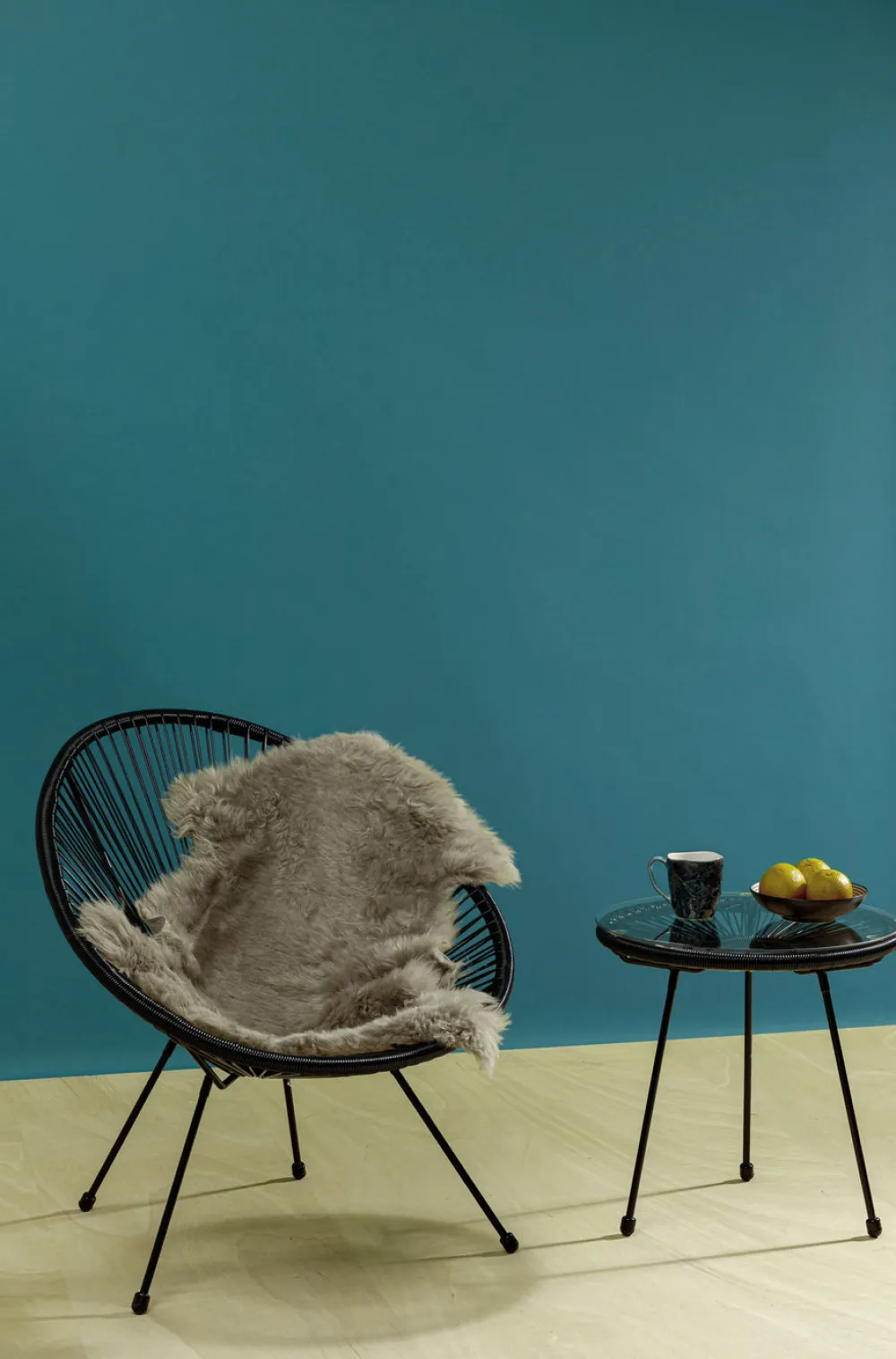 Dywany*KARE Design Dywan - Skóra Owcza Heidi 85x65 Cm Szara