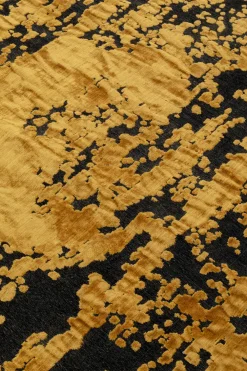 Dywany*KARE Design Dywan żółto-czarny Wiskoza I Bawełna 200x300 Cm