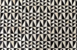Dywany*KARE Design Dywan Zigzag 240x170 Cm Skóra Naturalna