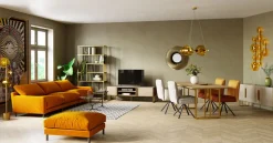 Dywany*KARE Design Dywan Zigzag 240x170 Cm Skóra Naturalna
