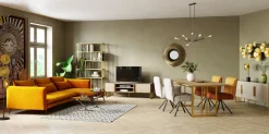Dywany*KARE Design Dywan Zigzag 240x170 Cm Skóra Naturalna