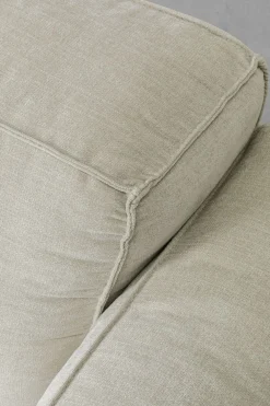Sofy Modułowe*KARE Design Element Modułowy Z Podłokietnikiem Kremowy Prawy 215 Cm