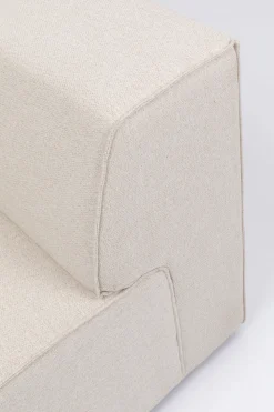 Sofy Modułowe|Narożniki*KARE Design Element Narożny - Moduł Infinity 100x100 Cm Kremowy Lewy