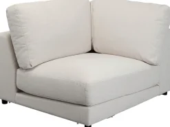 Sofy Modułowe*KARE Design Element Narożny Z Podłokietnikiem Kremowy Lewy 120x100 Cm