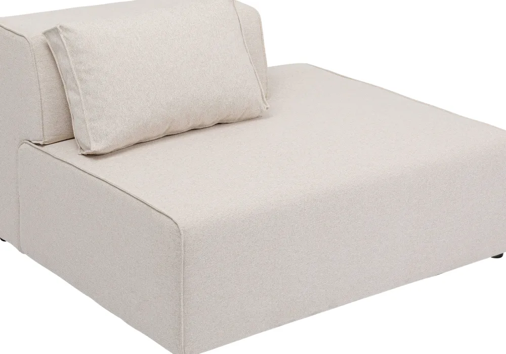 Sofy Modułowe*KARE Design Element środkowy - Moduł Infinity 120x100 Cm Kremowy Prawy