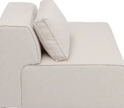 Sofy Modułowe*KARE Design Element środkowy - Moduł Infinity 120x100 Cm Kremowy Prawy