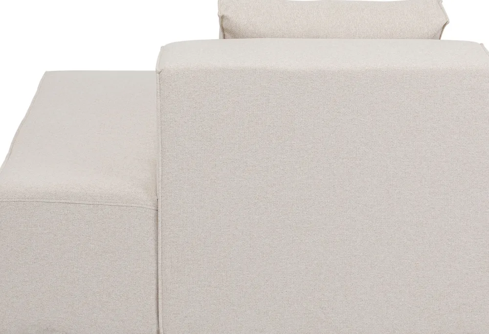 Sofy Modułowe*KARE Design Element środkowy - Moduł Infinity 120x100 Cm Kremowy Prawy