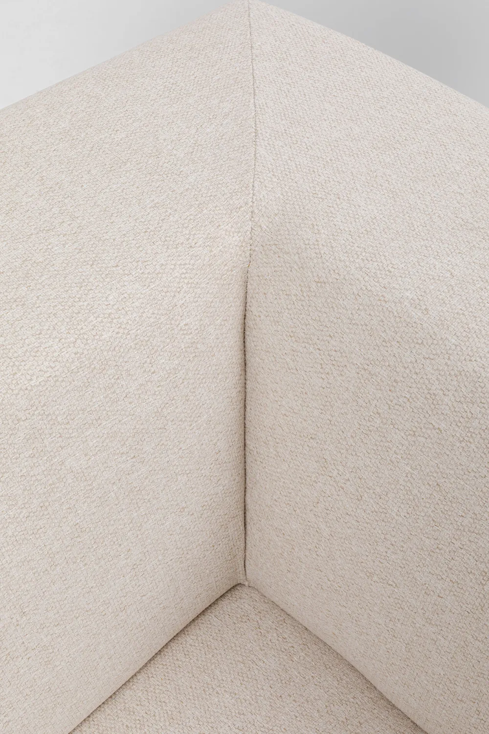 Sofy Modułowe*KARE Design Element środkowy - Moduł Infinity 120x100 Cm Kremowy Prawy