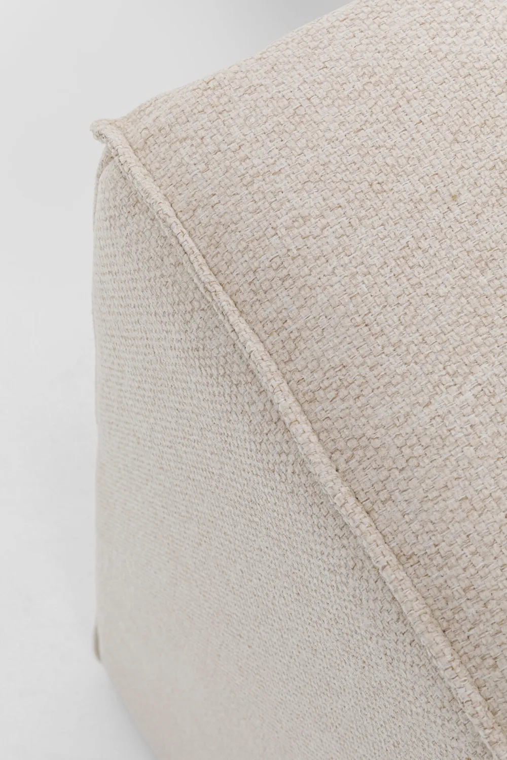 Sofy Modułowe*KARE Design Element środkowy - Moduł Infinity 120x100 Cm Kremowy Prawy