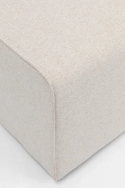 Sofy Modułowe*KARE Design Element środkowy - Moduł Infinity 100x100 Cm Kremowy
