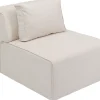 Sofy Modułowe*KARE Design Element środkowy - Moduł Infinity 80x100 Cm Kremowy