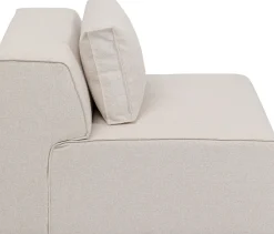 Sofy Modułowe*KARE Design Element środkowy - Moduł Infinity 80x100 Cm Kremowy