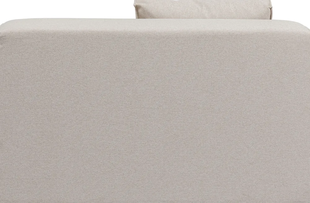 Sofy Modułowe*KARE Design Element środkowy Tapicerowany Kremowy Moduł 120 Cm