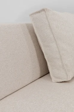 Sofy Modułowe*KARE Design Element środkowy Tapicerowany Kremowy Moduł 120 Cm