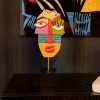 Figurki Dekoracyjne*KARE Design Figurka Dekoracyjna Abstract Face 21x52 Cm Kolorowa
