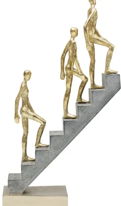 Figurki Dekoracyjne*KARE Design Figurka Dekoracyjna Ascent 22x36 Cm Szara
