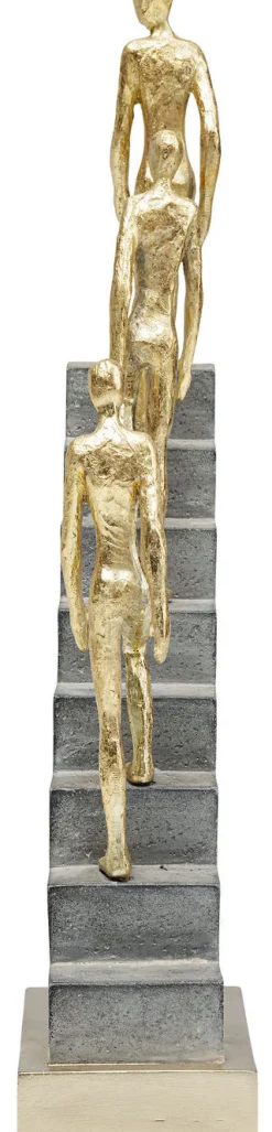 Figurki Dekoracyjne*KARE Design Figurka Dekoracyjna Ascent 22x36 Cm Szara