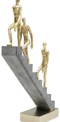 Figurki Dekoracyjne*KARE Design Figurka Dekoracyjna Ascent 22x36 Cm Szara