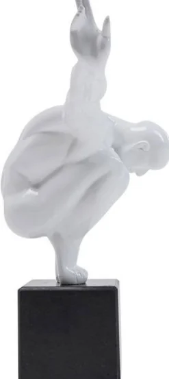 Figurki Dekoracyjne*KARE Design Figurka Dekoracyjna Athlet 43x29 Cm Biała
