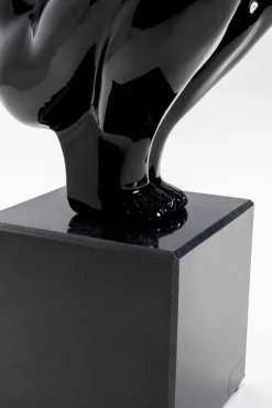 Figurki Dekoracyjne*KARE Design Figurka Dekoracyjna Athlet 43x29 Cm Czarna