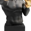 Figurki Dekoracyjne*KARE Design Figurka Dekoracyjna Balboa 25x40 Cm Czarno-złota