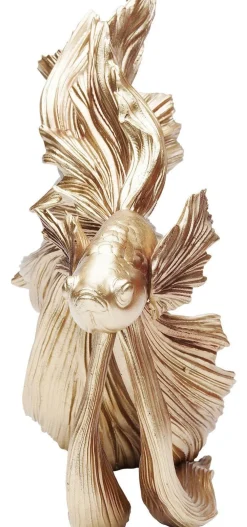 Figurki Dekoracyjne*KARE Design Figurka Dekoracyjna Betta 34x37 Cm Złota