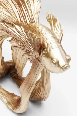 Figurki Dekoracyjne*KARE Design Figurka Dekoracyjna Betta 34x37 Cm Złota