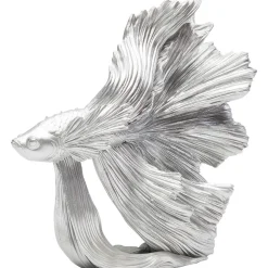 Figurki Dekoracyjne*KARE Design Figurka Dekoracyjna Betta 34x37 Cm Srebrna