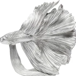 Figurki Dekoracyjne*KARE Design Figurka Dekoracyjna Betta 34x37 Cm Srebrna