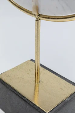 Figurki Dekoracyjne*KARE Design Figurka Dekoracyjna Biało-złota 33x51 Cm Liście Bambusa