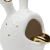 Figurki Dekoracyjne*KARE Design Figurka Dekoracyjna Biało-złota 22x19 Cm
