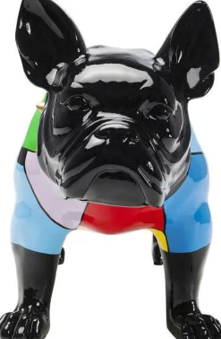Figurki Dekoracyjne*KARE Design Figurka Dekoracyjna Bulldog 60x43 Cm Kolorowa