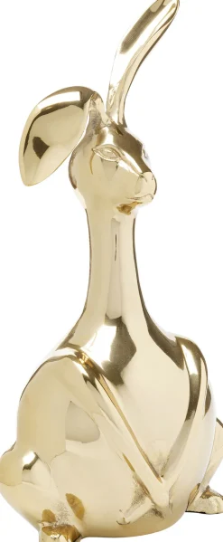 Figurki Dekoracyjne*KARE Design Figurka Dekoracyjna Bunny 17x37 Cm Złota