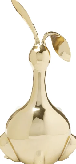 Figurki Dekoracyjne*KARE Design Figurka Dekoracyjna Bunny 17x37 Cm Złota