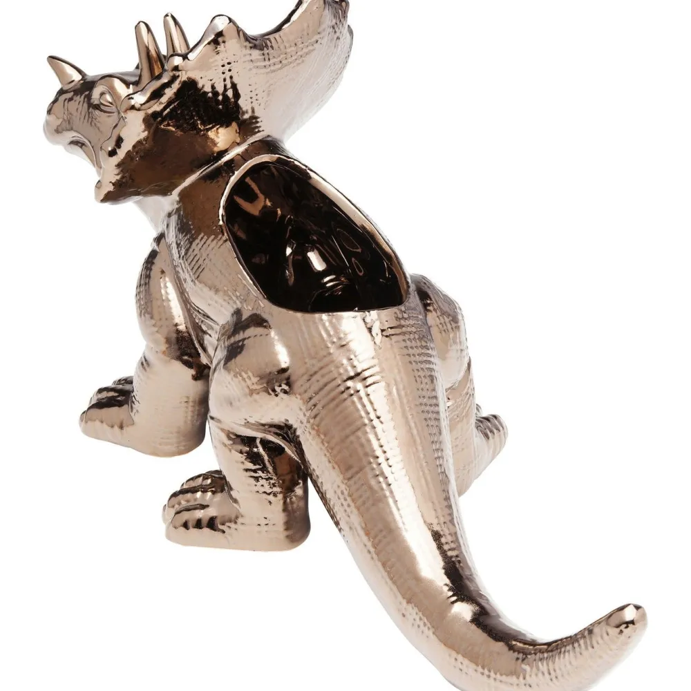 Figurki Dekoracyjne*KARE Design Figurka Dekoracyjna Dino 42x20 Cm Złota