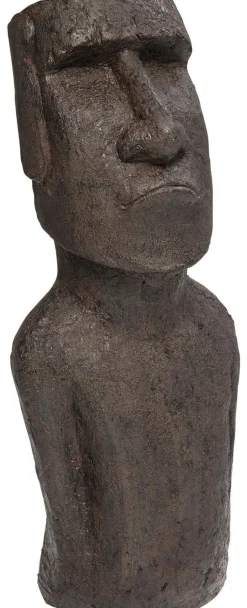 Figurki Dekoracyjne*KARE Design Figurka Dekoracyjna Easter Island 80 Cm Szara